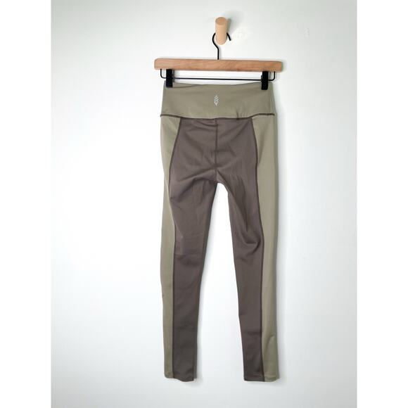 Free People Movement Strength & Lengthen Leggings Olive Green XS - Picture 8 of 10